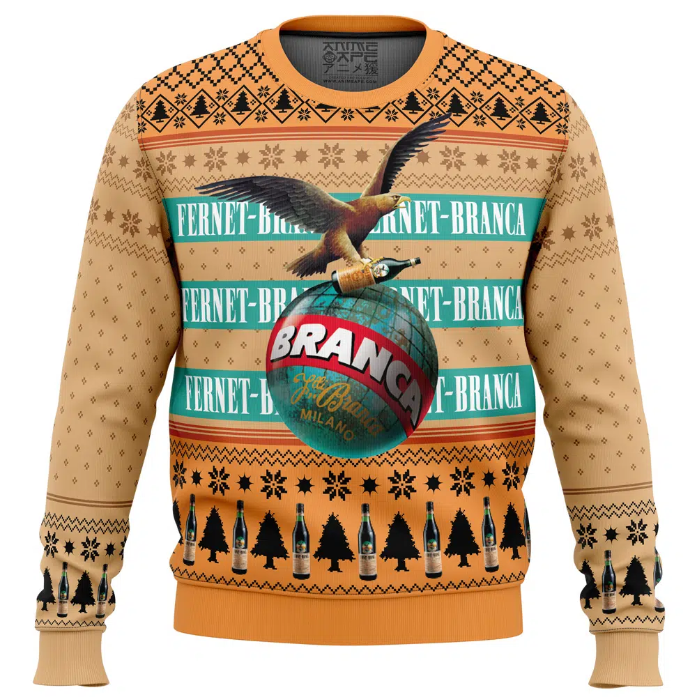 Buildercar - Fernet Branca Ugly Christmas Sweater