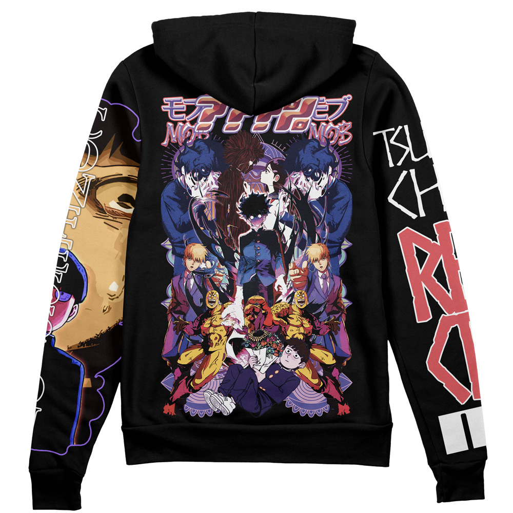 Buildercar - Final Arc Mob Psycho 100 Streetwear Zip Hoodie Jacket