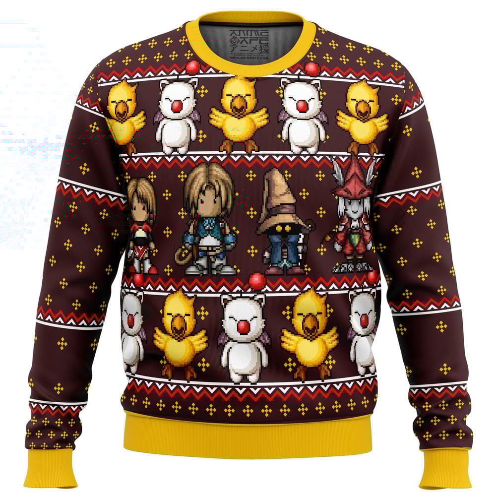 Buildercar - Final Fantasy 9 Ugly Christmas Sweater