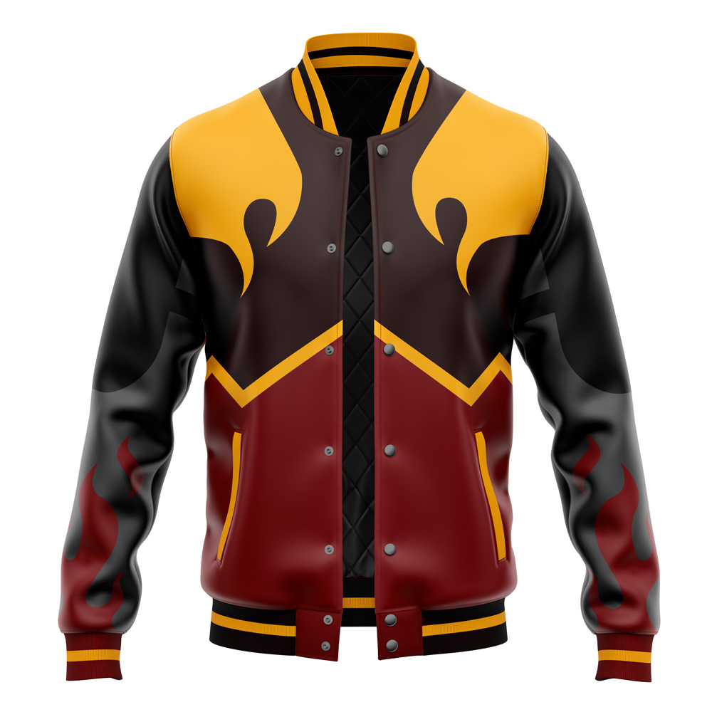 Buildercar - Firebenders Avatar The Last Airbender Varsity Jacket