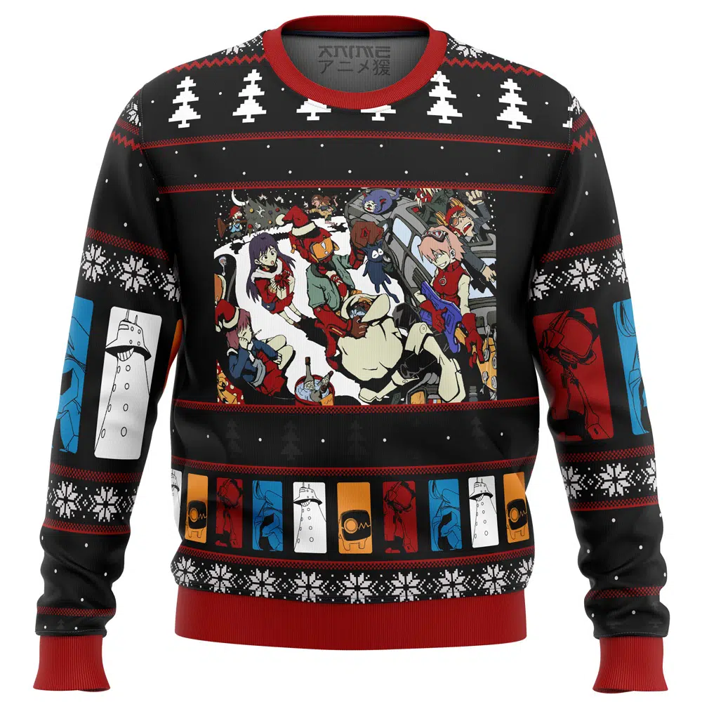 Buildercar - FLCL Fooly Cooly Holidays Ugly Christmas Sweater