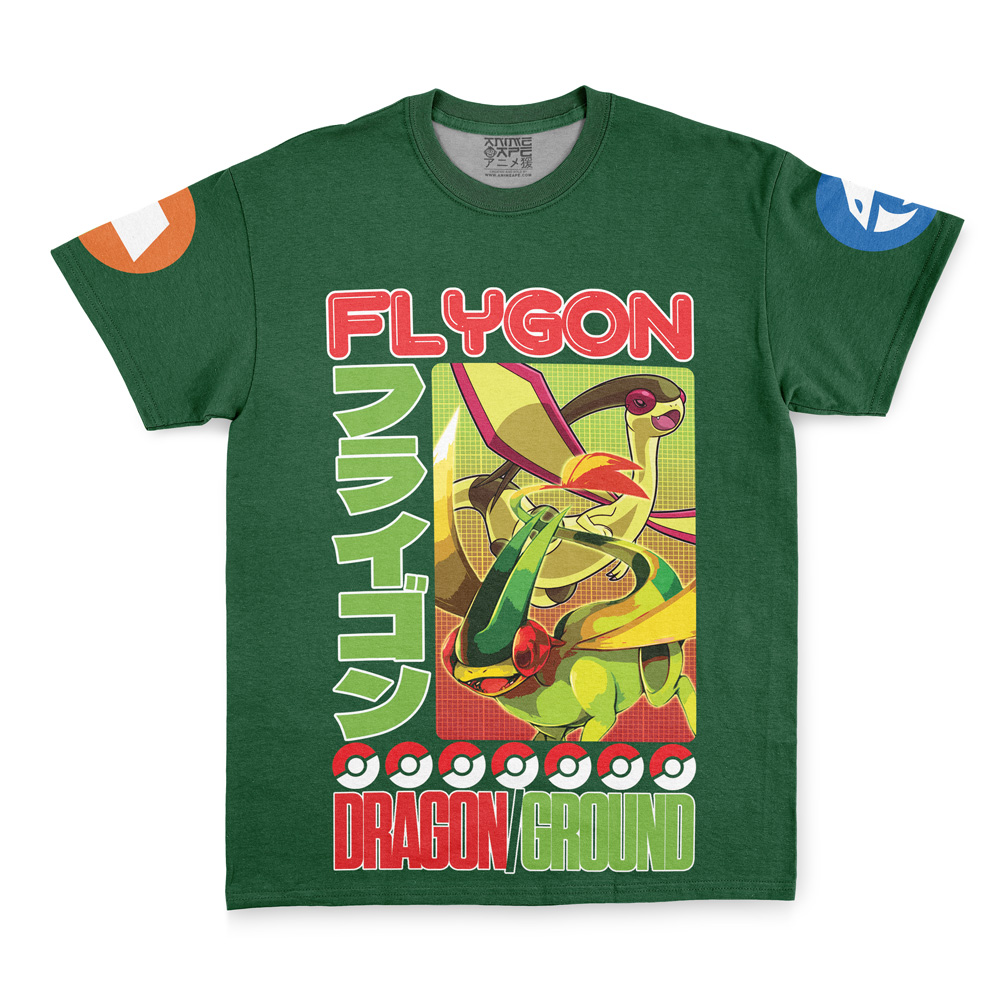 Buildercar - Flygon Pokemon Streetwear T-Shirt