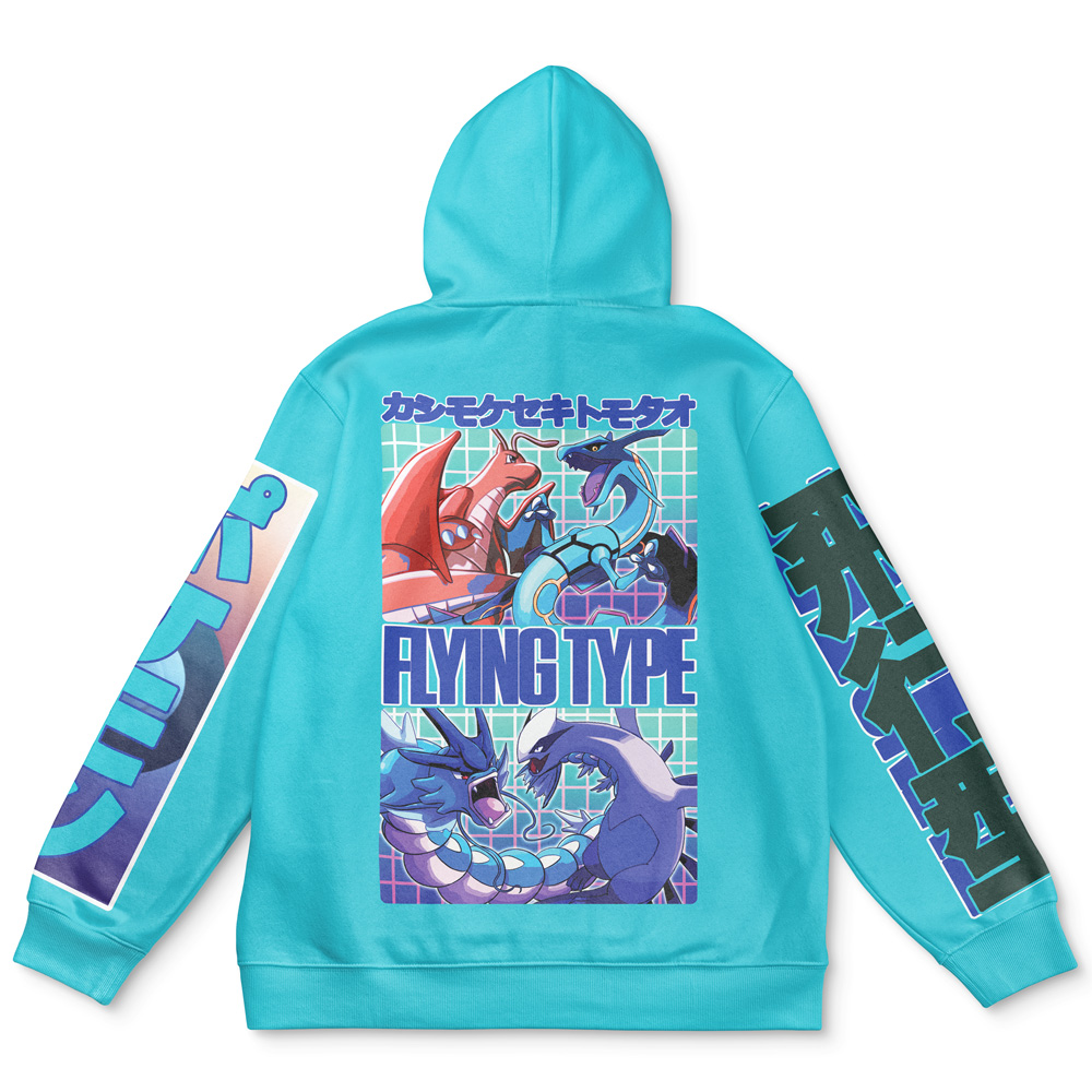 Buildercar - Flying Type Pokemon Streetwear Hoodie