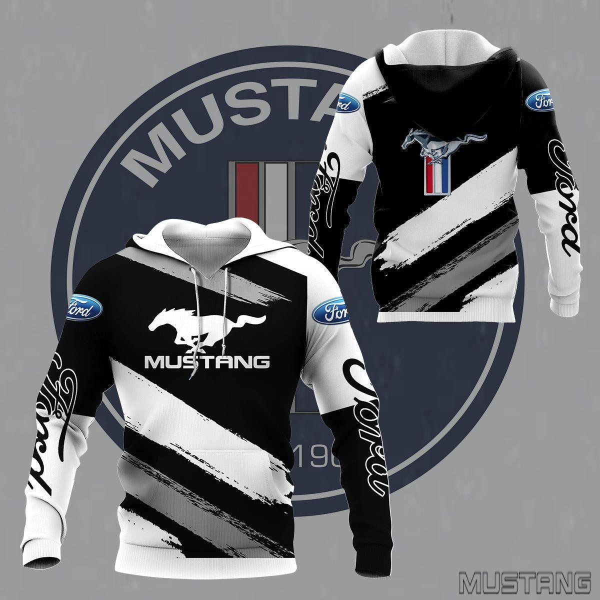 Buildercar - Ford Mustang Shelby Luxury Car 8k231 Fan Gift 3d Hoodie Ii0