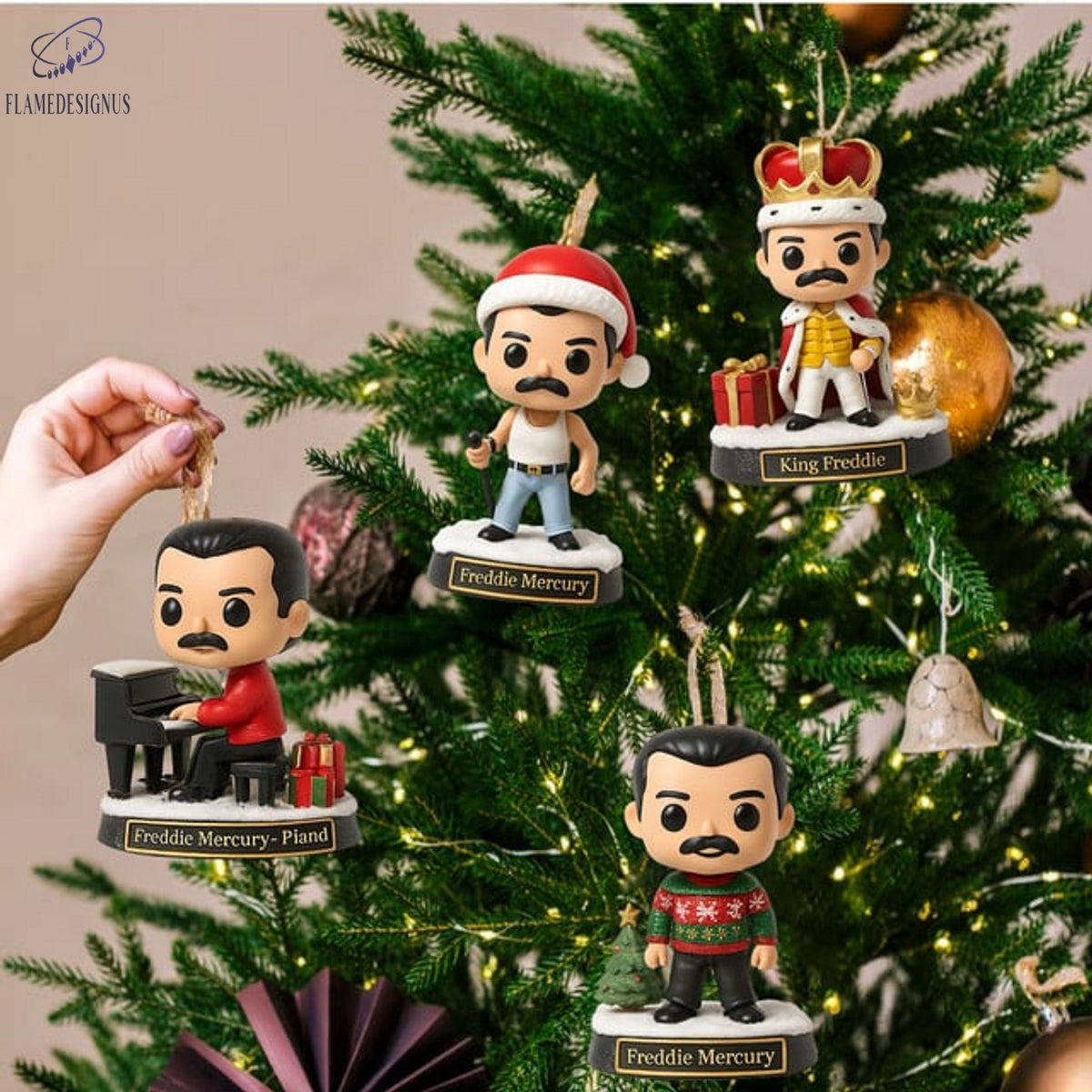 Buildercar - Freddie Mercury The Show Must Go On 2025 Advent Calendar -2D Acrylic