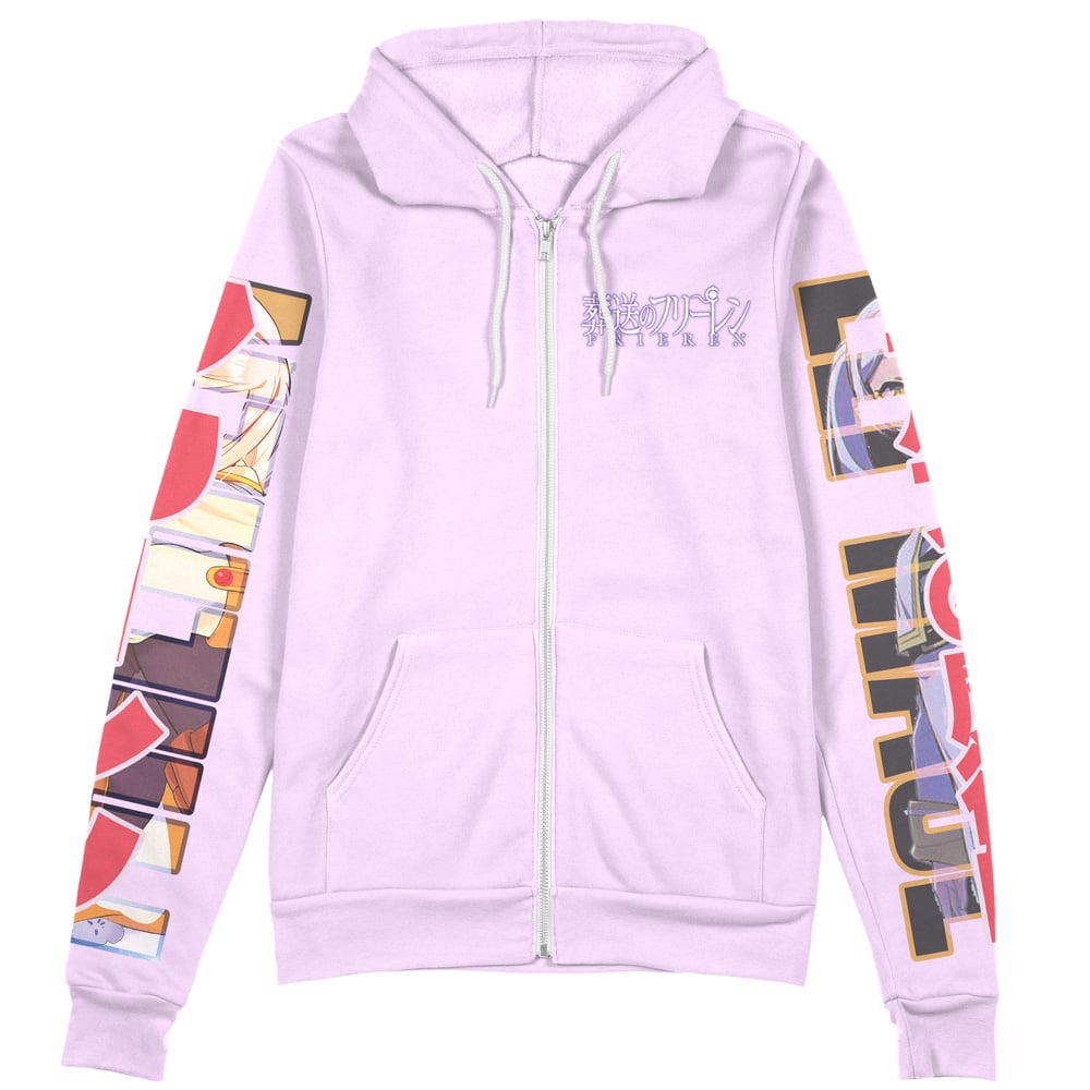 Buildercar - Frieren Frieren Beyond Journey’s End Streetwear Zip Hoodie Jacket - Image 2