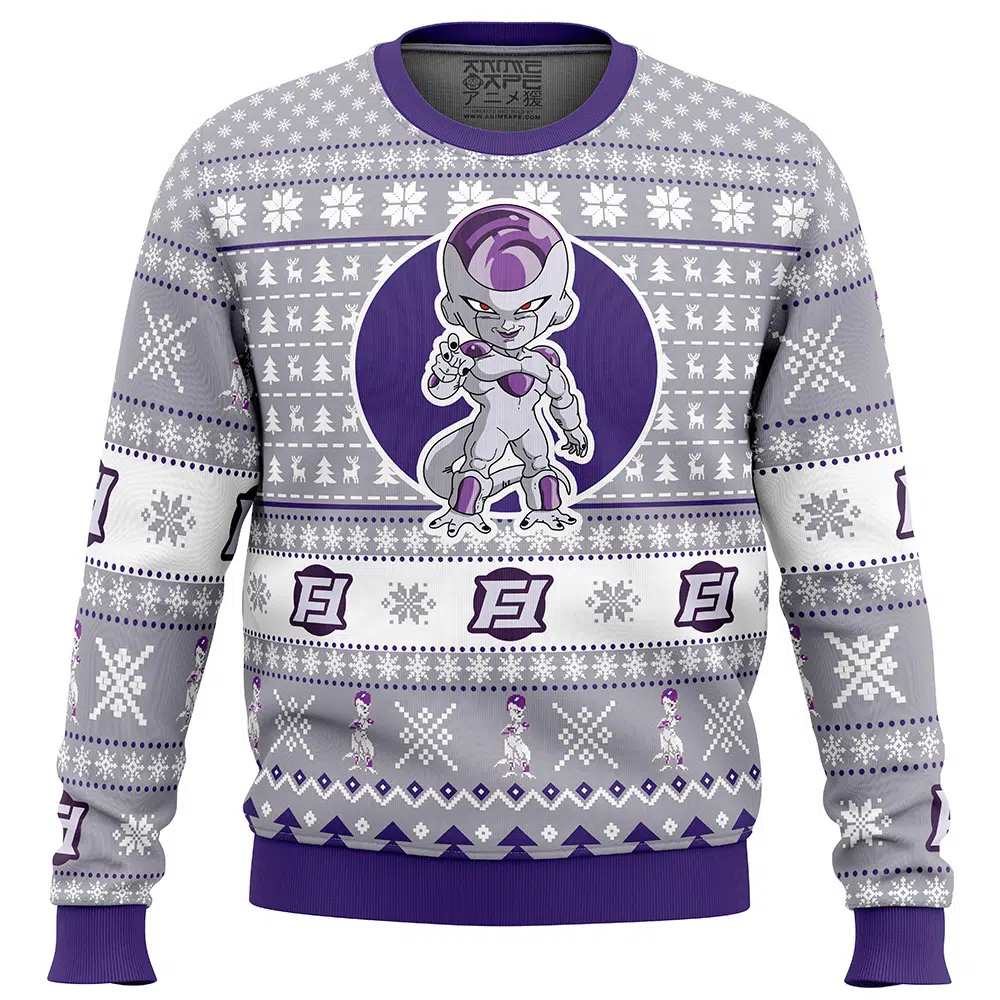 Buildercar - Frieza Dragon Ball Z Ugly Christmas Sweater