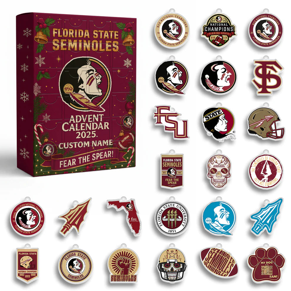 Buildercar - FSU Advent Calendar 2025 - Christmas Gift -2D Acrylic