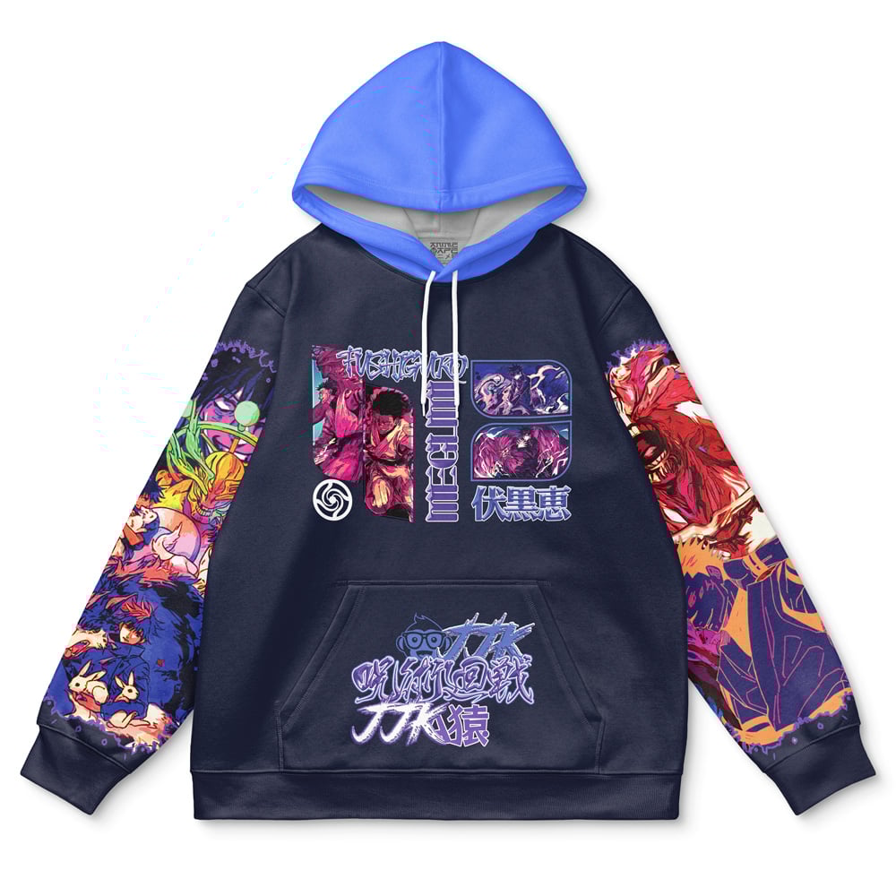 Buildercar - Fushiguro Megumi V2 Jujutsu Kaisen Streetwear Hoodie - Image 2