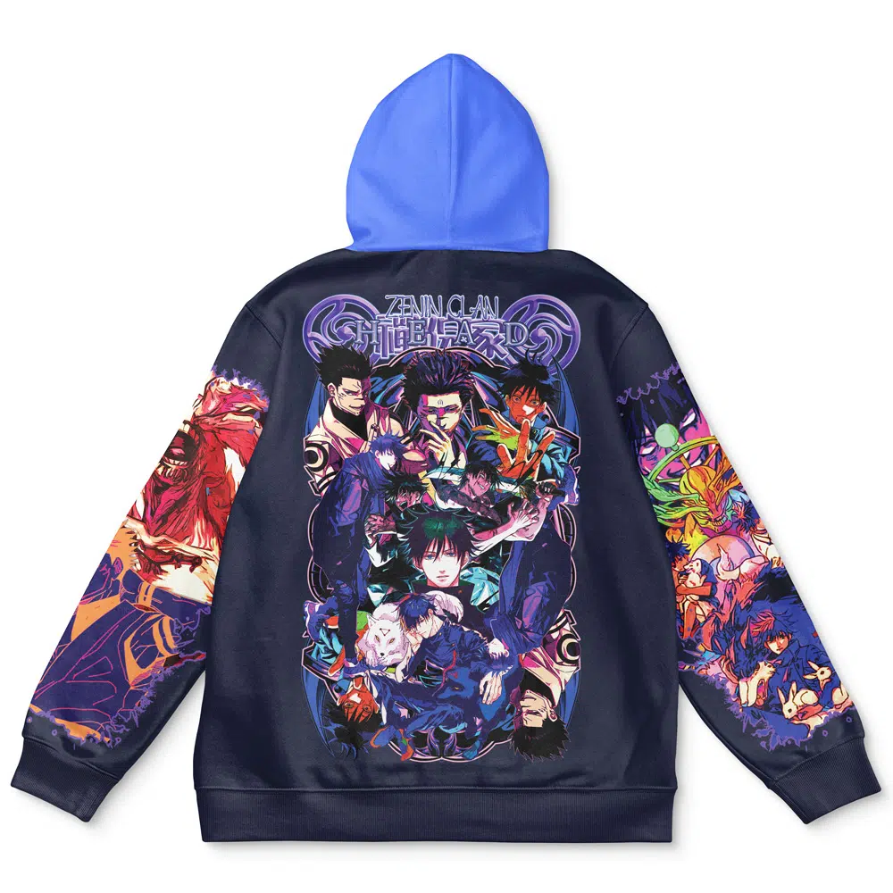 Buildercar - Fushiguro Megumi V2 Jujutsu Kaisen Streetwear Hoodie
