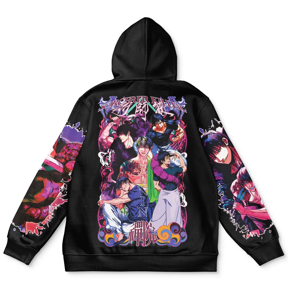 Buildercar - Fushiguro Toji V2 Jujutsu Kaisen Streetwear Hoodie