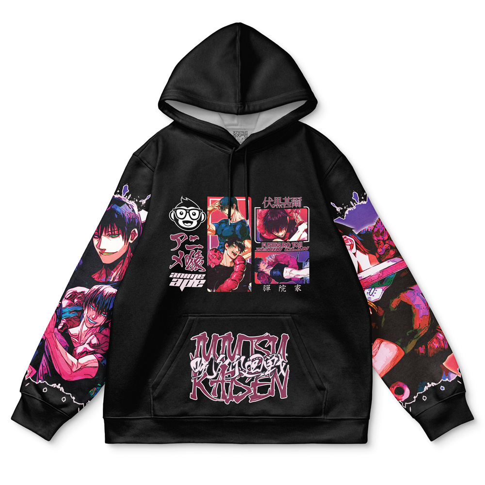 Buildercar - Fushiguro Toji V2 Jujutsu Kaisen Streetwear Hoodie - Image 2