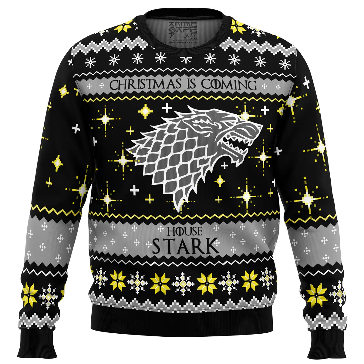 Buildercar - Game of Thrones House Stark Ugly Christmas Sweater