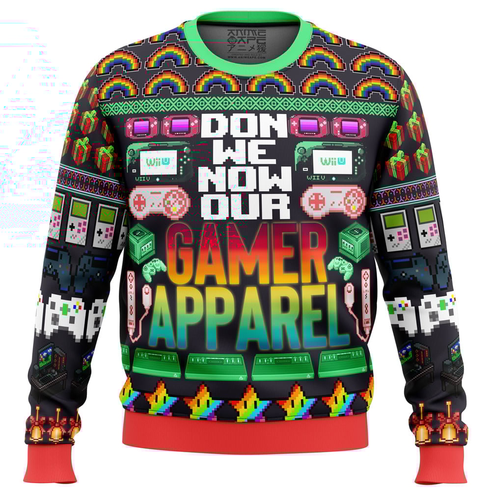Buildercar - Gamer Apparel Ugly Christmas Sweater