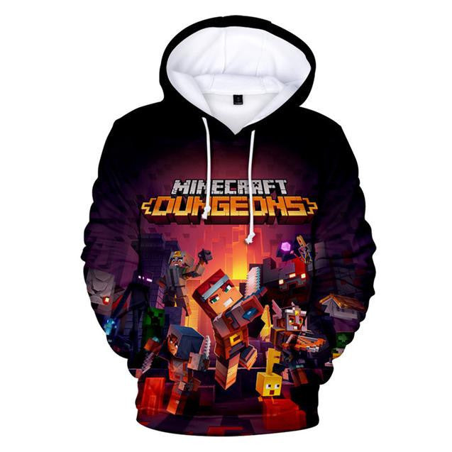 Buildercar - Gaming Minecraft Hoodie Unisex 3d Hoodie