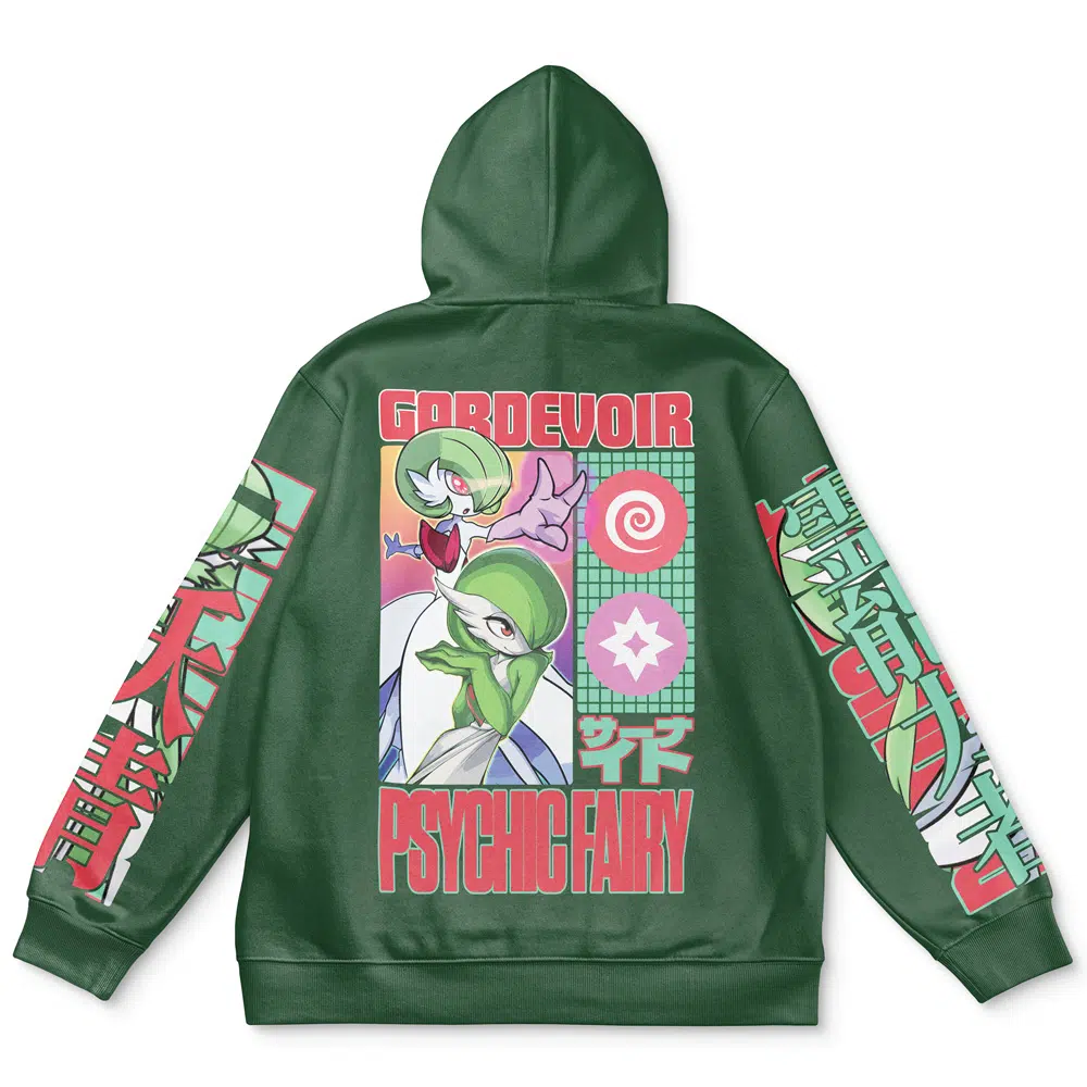 Buildercar - Gardevoir Pokemon Streetwear Hoodie