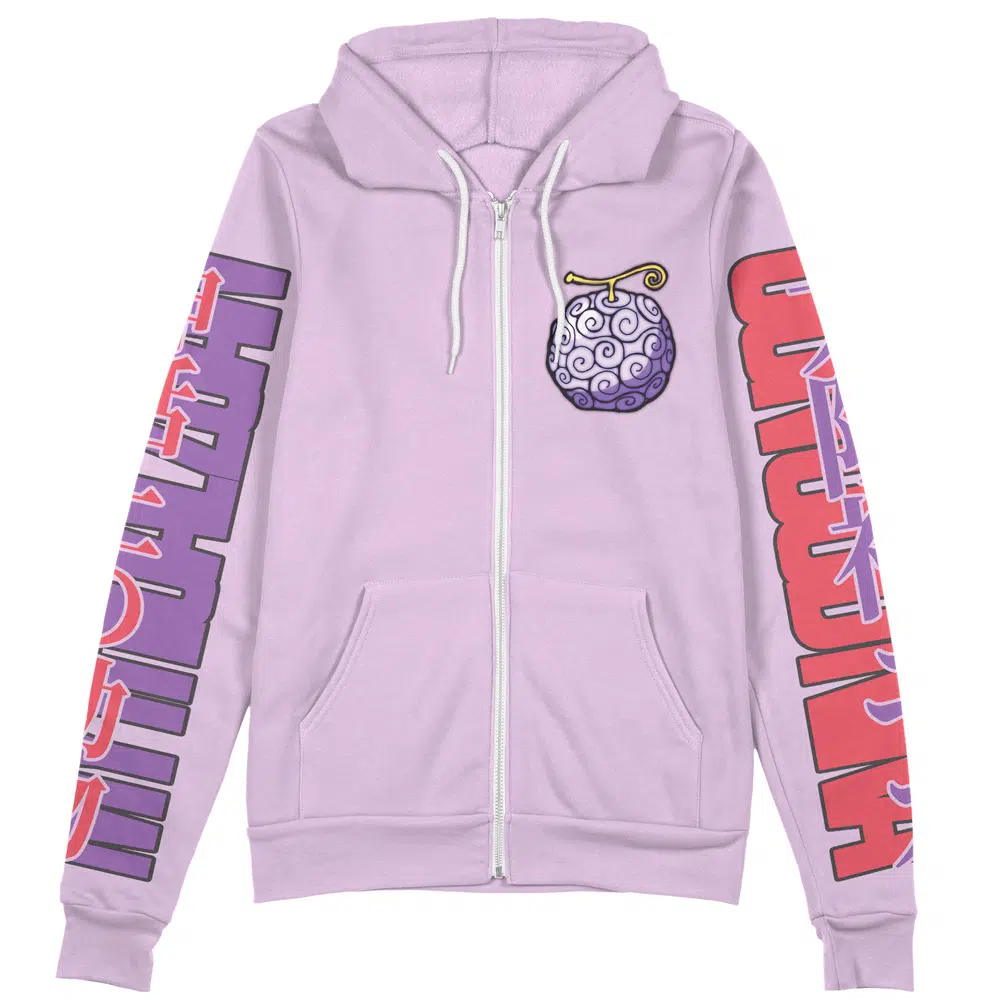 Buildercar - Gear 5th Luffy V2 One Piece Streetwear Zip Hoodie Jacket - Image 2