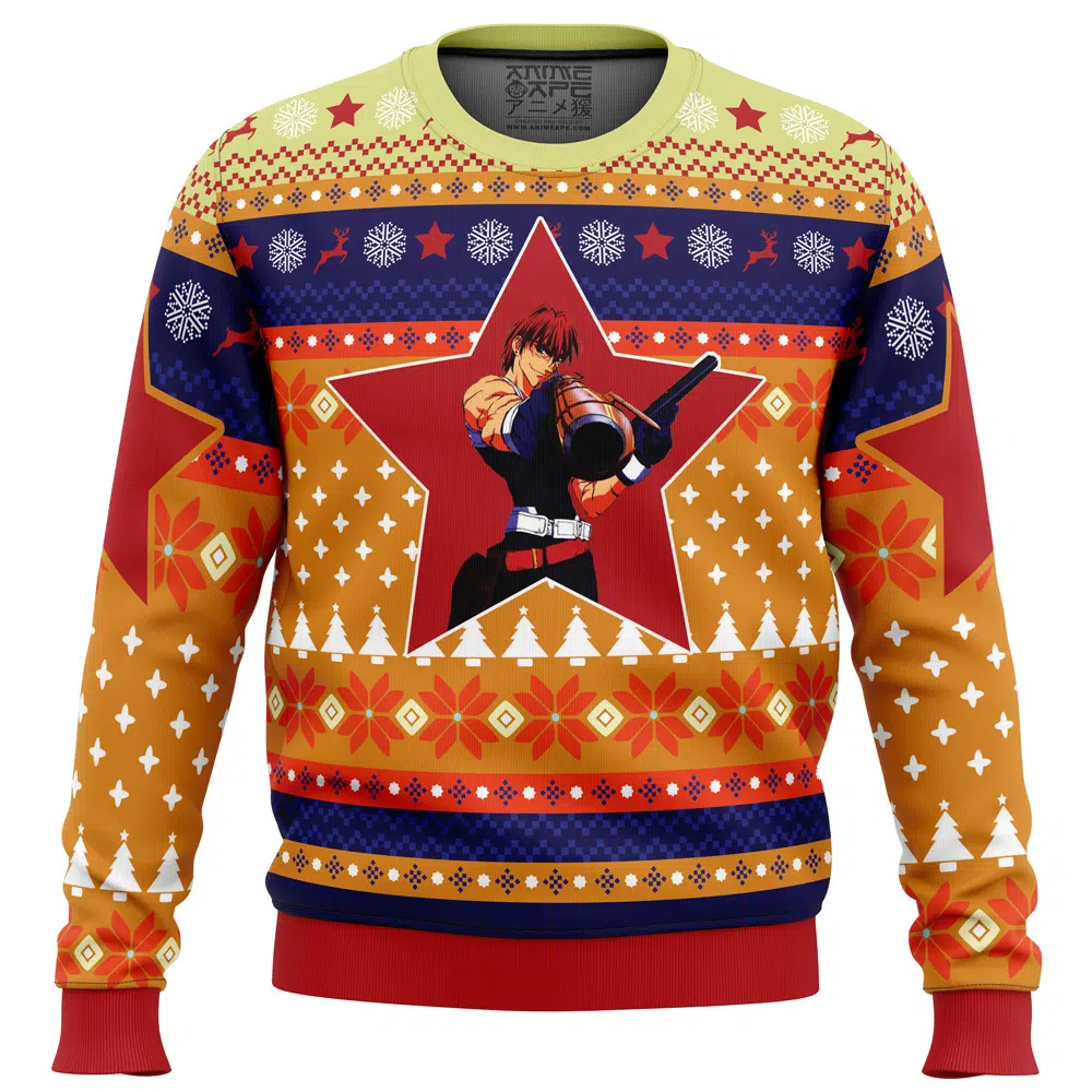 Buildercar - Gene Starwind Outlaw Star Ugly Christmas Sweater
