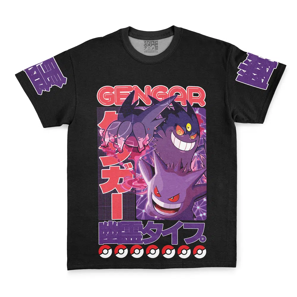 Buildercar - Gengar V2 Pokemon Streetwear T-Shirt