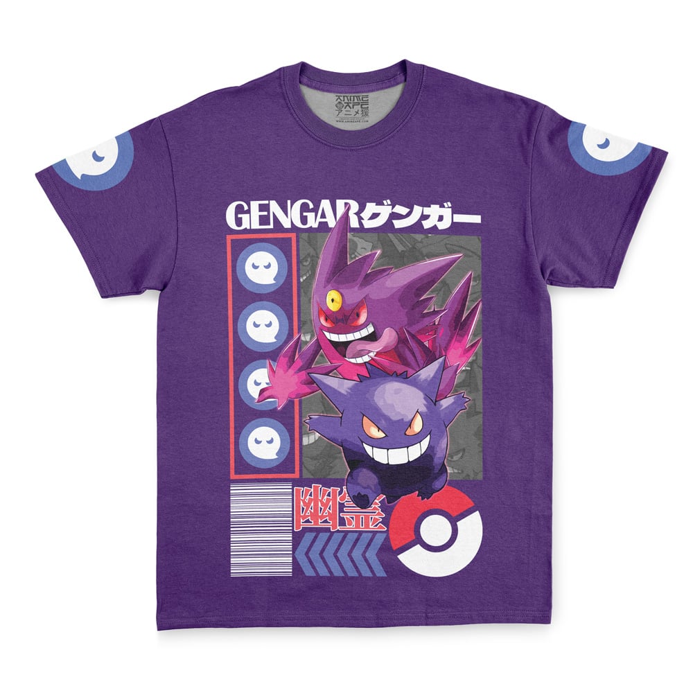 Buildercar - Gengar V3 Pokemon Streetwear T-Shirt