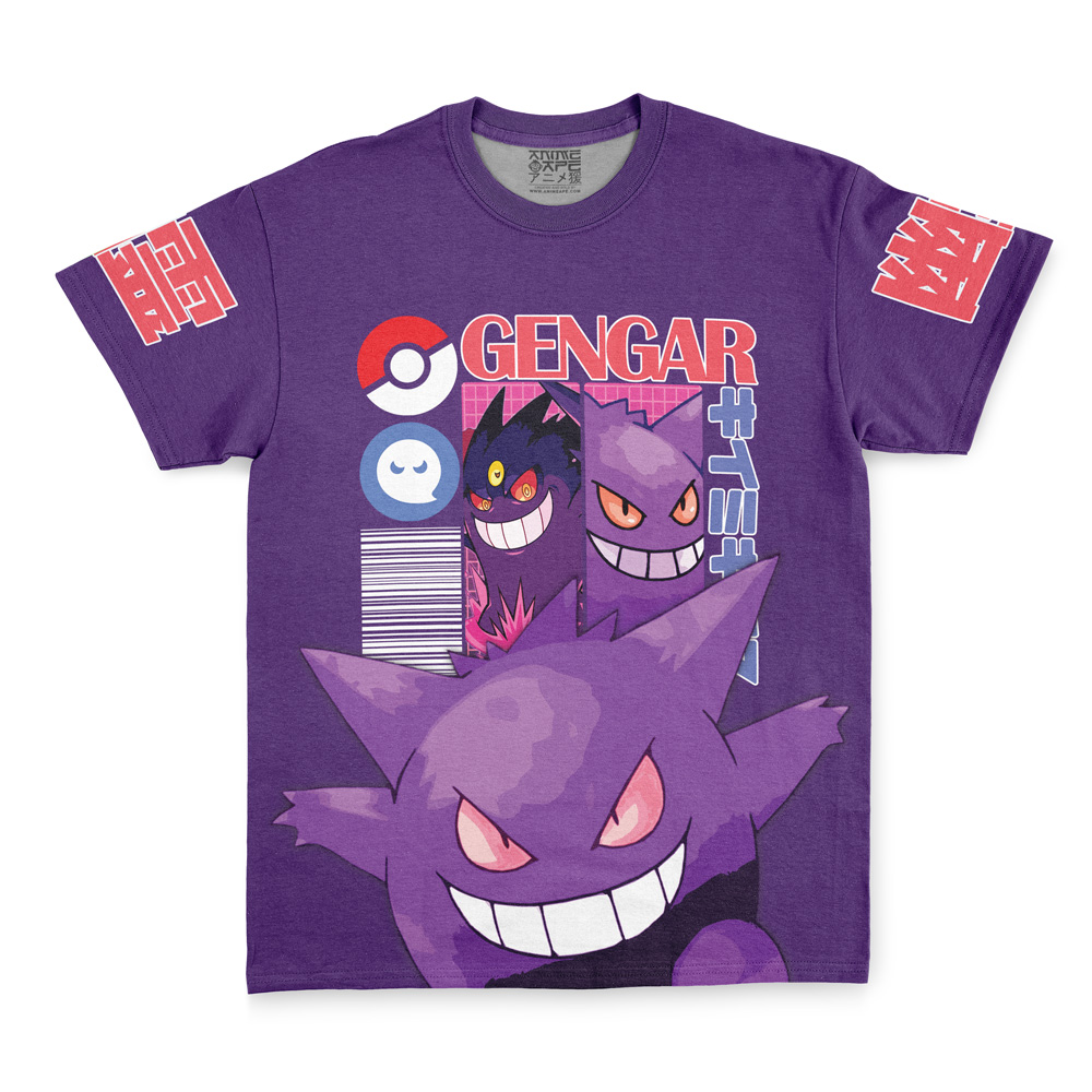 Buildercar - Gengar V4 Pokemon Streetwear T-Shirt
