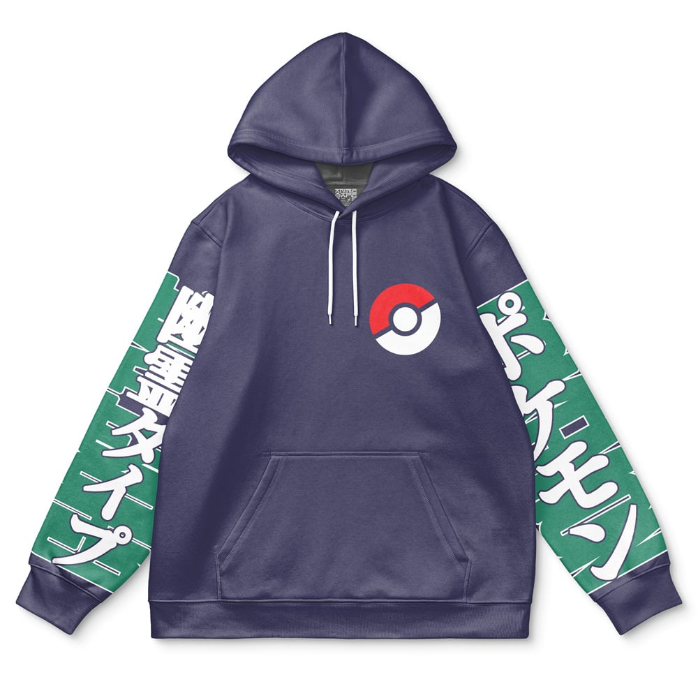 Buildercar - Ghost Type Pokemon Streetwear Hoodie - Image 2