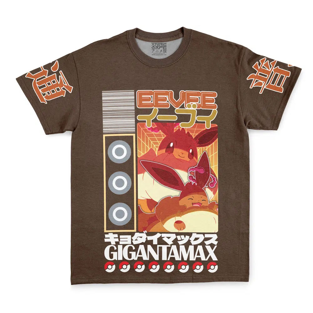Buildercar - Gigantamax Eevee Pokemon Streetwear T-Shirt
