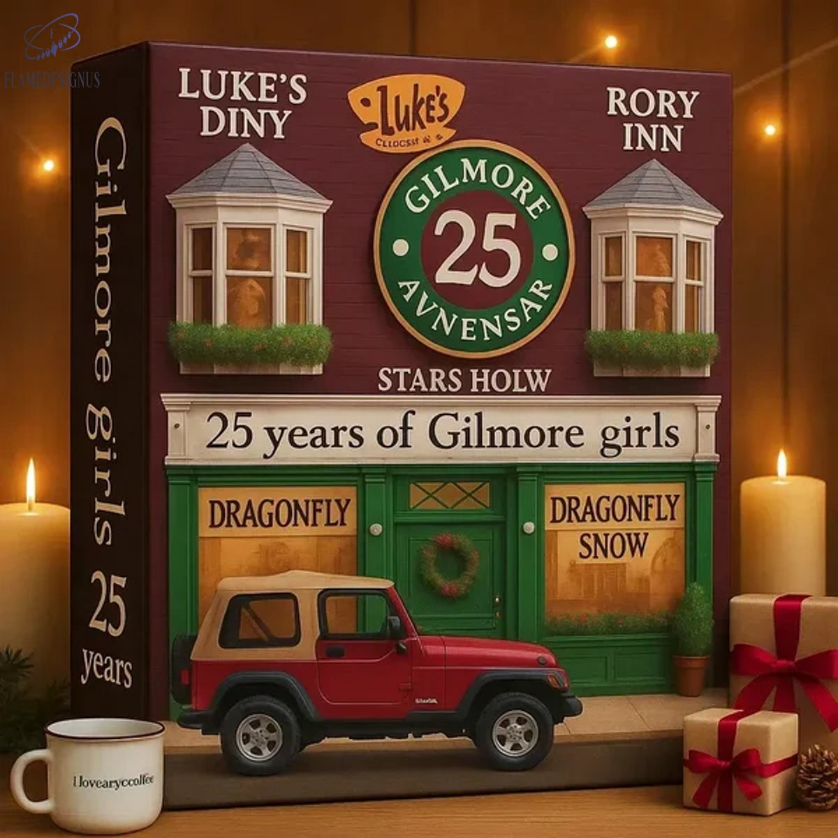 Buildercar - Gilmore Girls 25th Anniversary Advent Calendar -2D Acrylic