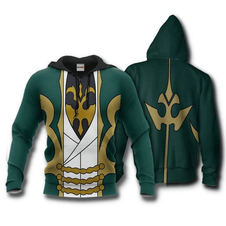 Buildercar - Gino Weinberg Anime Manga Code Geass Lelouch Of The Rebellion For Men And Women 3d Hoodie