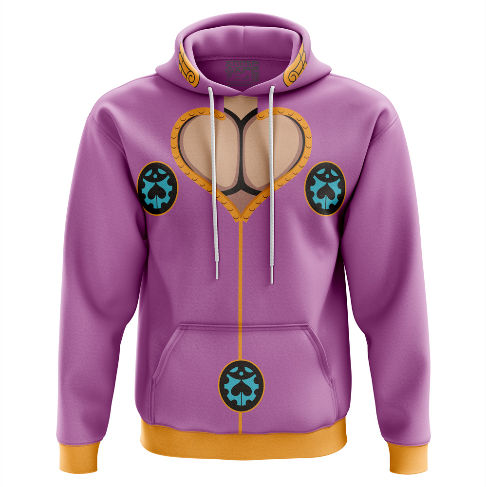 Buildercar - Giorno Giovanna Anime Jojo’s Bizarre Adventure Hoodie