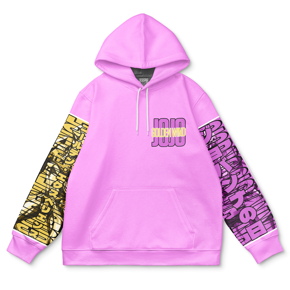 Buildercar - Giorno Giovanna Jojo's Bizarre Adventure Streetwear Hoodie - Image 2