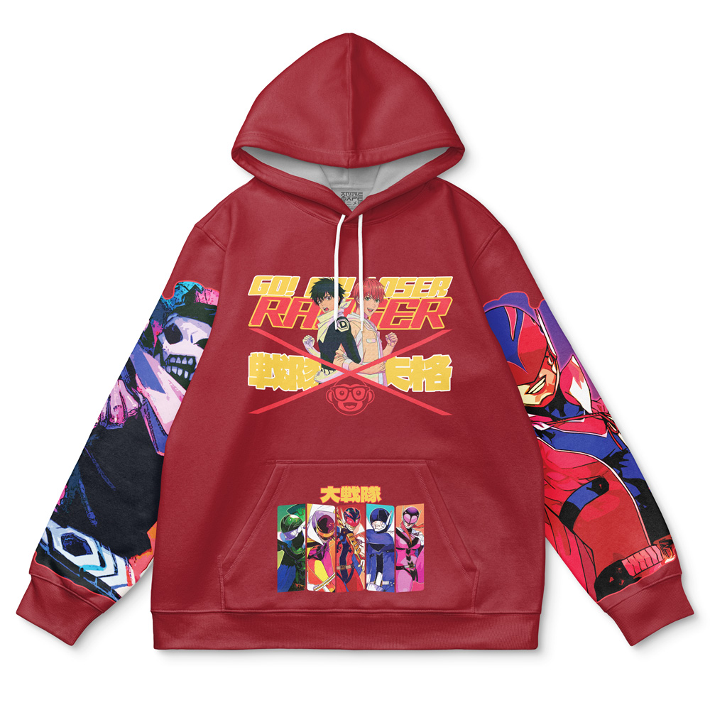 Buildercar - Go Go Loser Ranger Streetwear Hoodie - Image 2