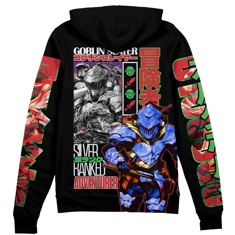 Buildercar - Goblin Slayer Streetwear Zip Hoodie Jacket