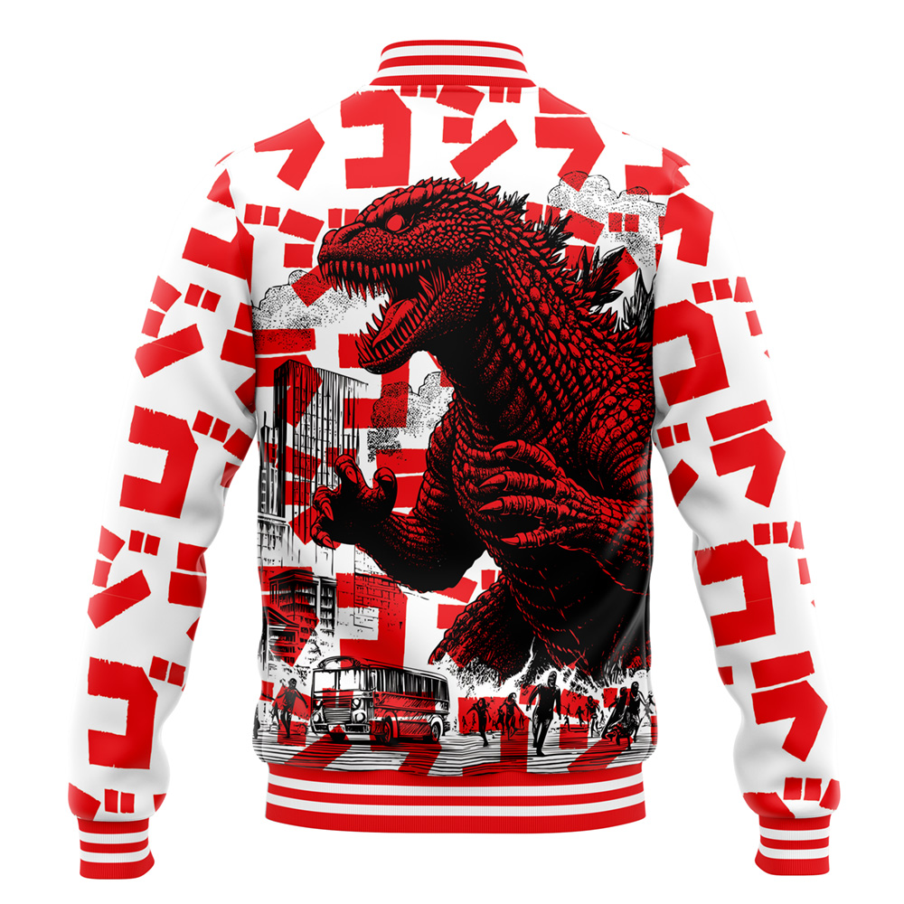 Buildercar - Godzilla V2 Varsity Jacket
