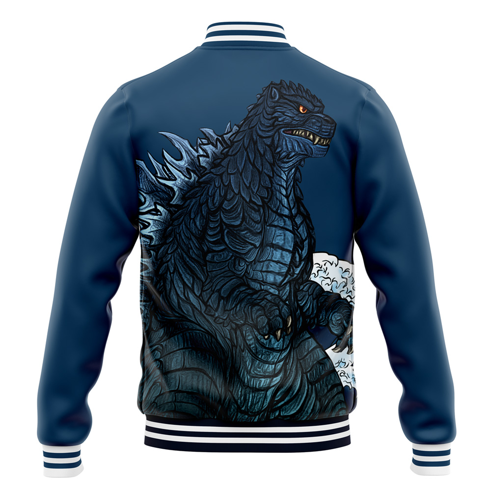 Buildercar - Godzilla Varsity Jacket