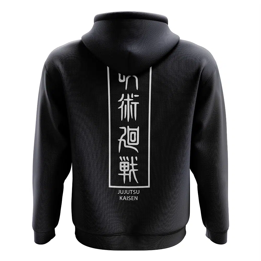 Buildercar - Gojo Satoru Jujutsu Kaisen Zip Hoodie Jacket - Image 2