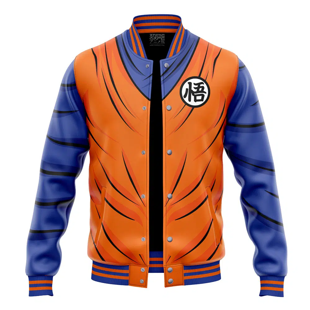 Buildercar - Goku Gi DBZ Varsity Jacket