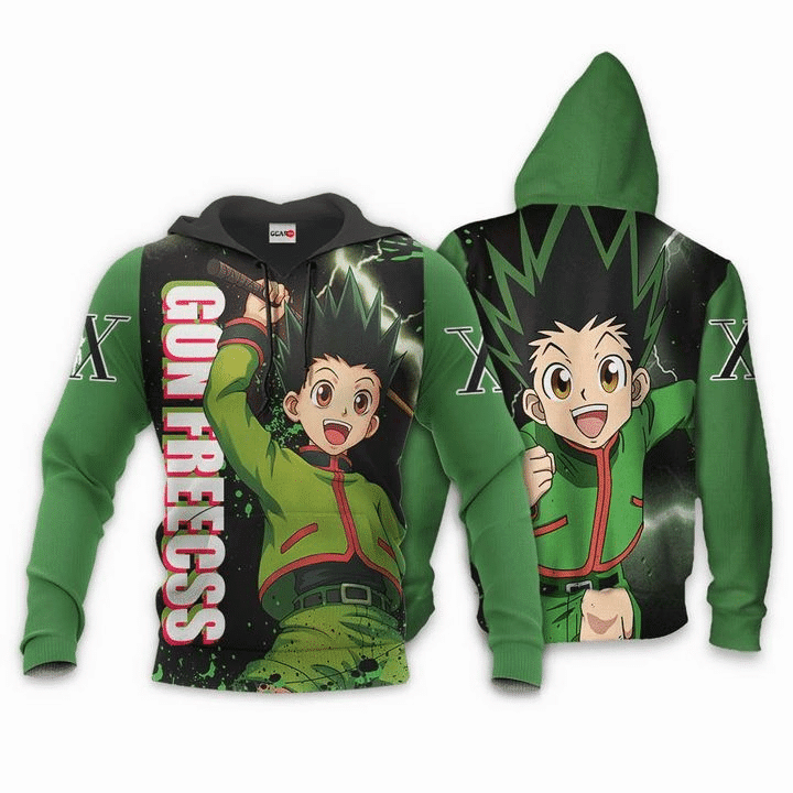 Buildercar - Gon Freecss Hunter X Hunter 1 Anime Manga For Men And Women 3d Hoodie