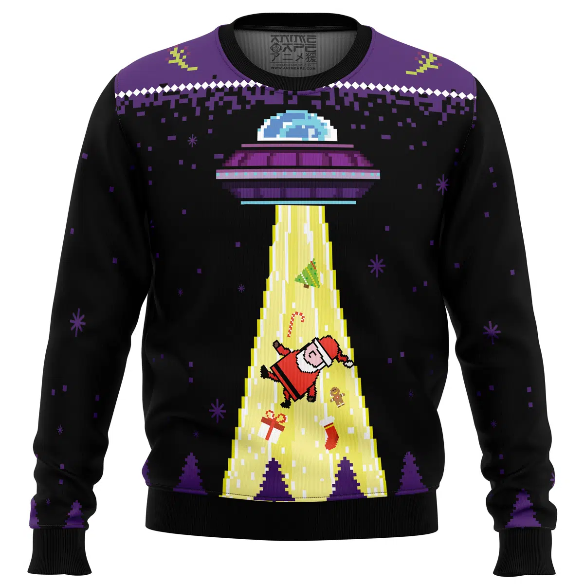 Buildercar - Goodbye Santa Ugly Christmas Sweater