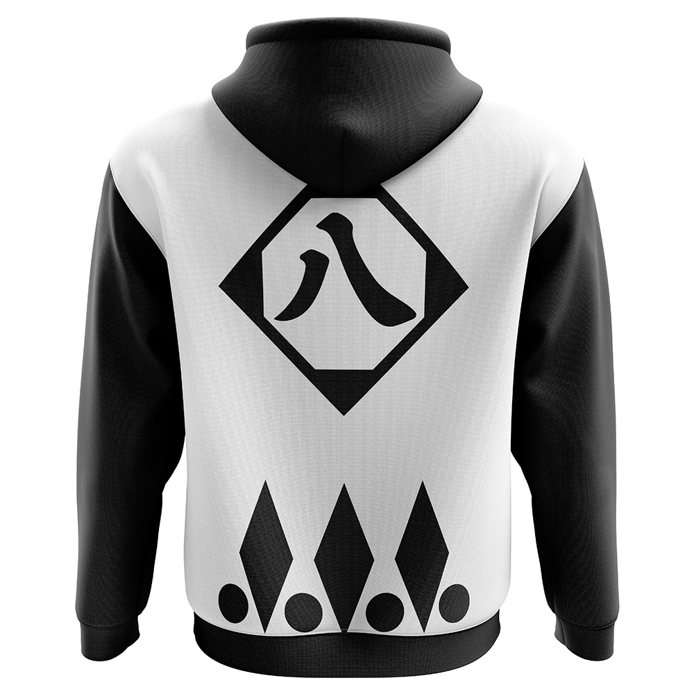 Buildercar - Gotei 13 8th Division Captain Kyoraku Shunsui Bleach Hoodie - Image 2