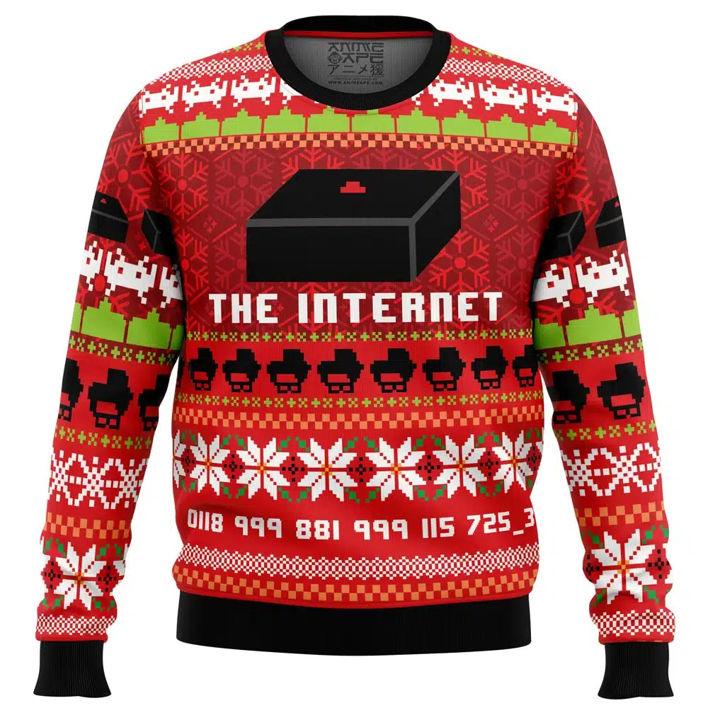 Buildercar - Great Reception The Internet Ugly Christmas Sweater