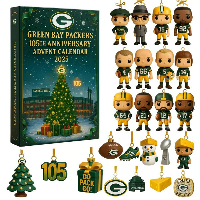 Buildercar - Green Bay Packers 105th Anniversary Advent Calendar 2025