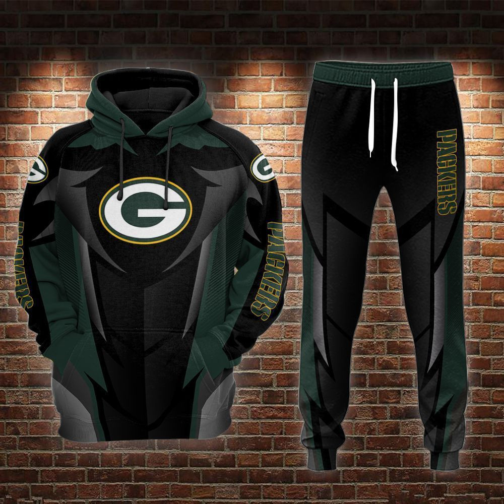 Buildercar - Green Bay Packers Hoodie & Jogger 525