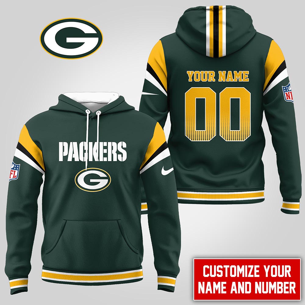Buildercar - Green Bay Packers | Premium NFL Customized Hoodie