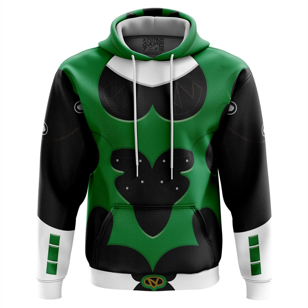 Buildercar - Green Psycho Rangers Hoodie