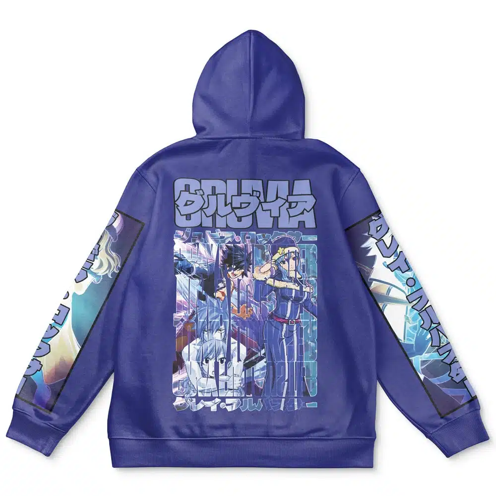 Buildercar - Gruvia Fairy Tail Streetwear Hoodie