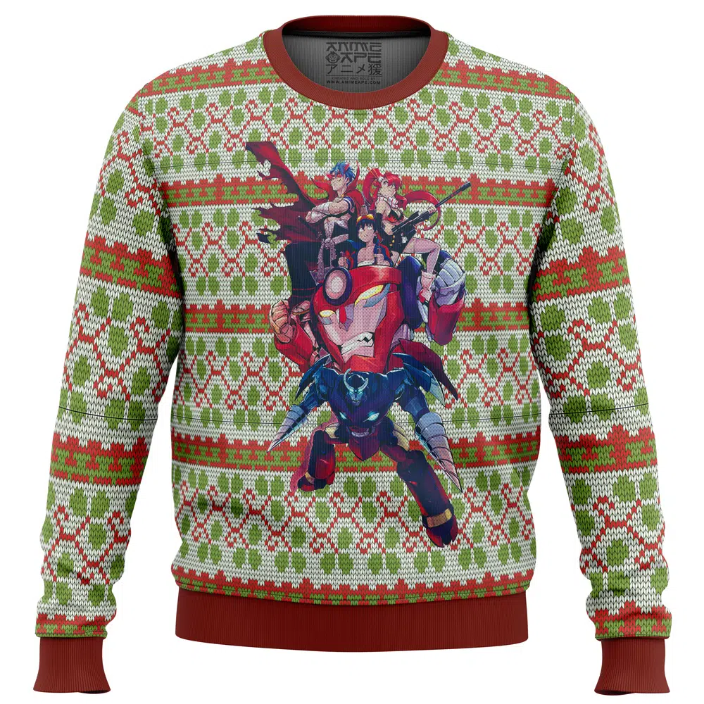 Buildercar - Gurren Lagann Ugly Christmas Sweater