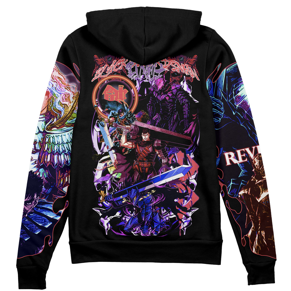 Buildercar - Guts V4 Berserk Streetwear Zip Hoodie Jacket