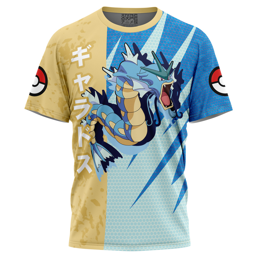 Buildercar - Gyarados Attack Pokemon T-Shirt