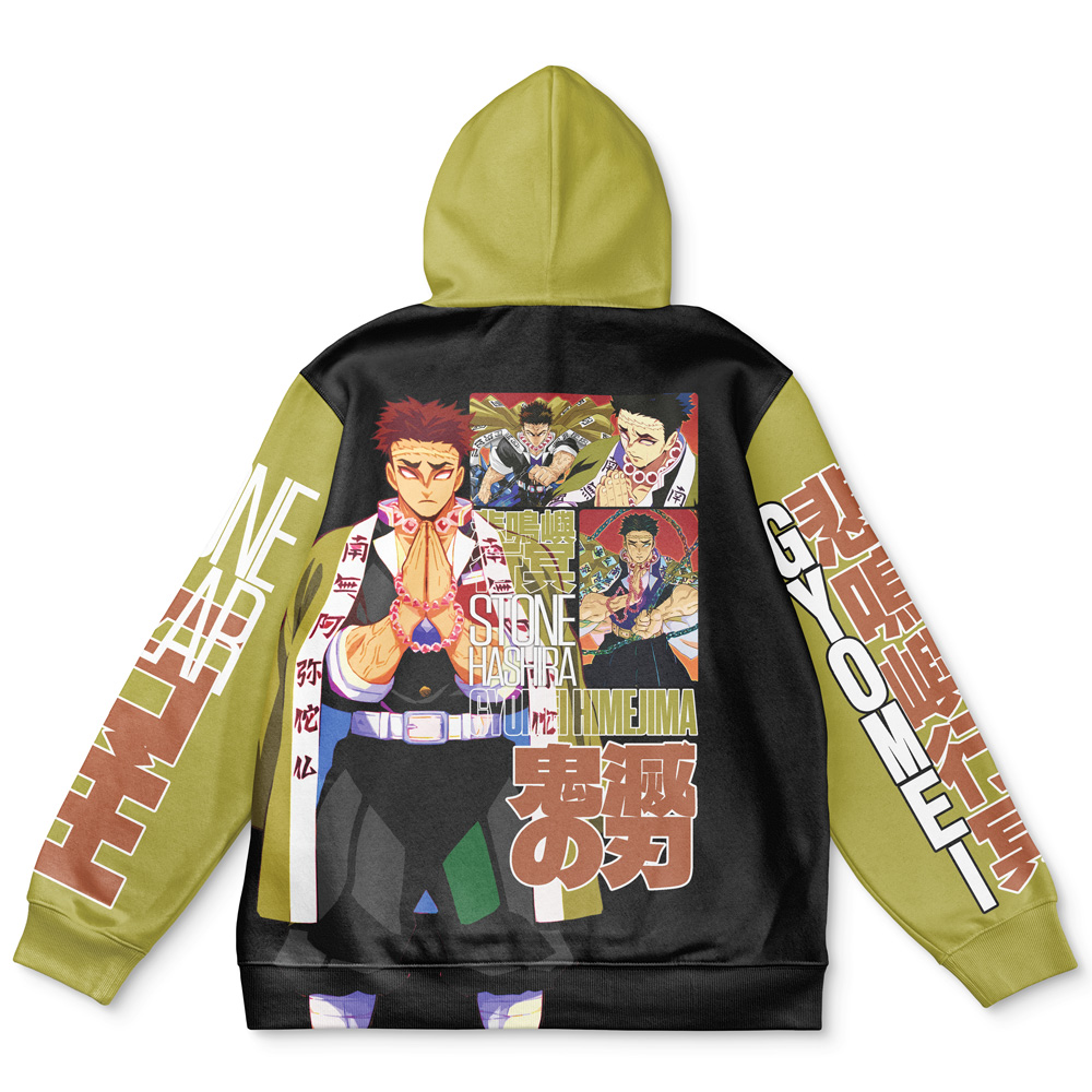 Buildercar - Gyomei Himejima V2 Demon Slayer Streetwear Hoodie